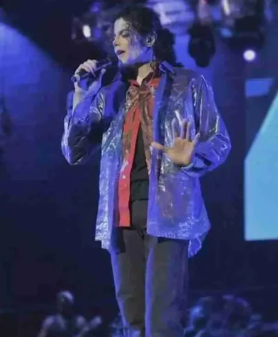 Michael Jackson This Is It Purple Tribute Jacket