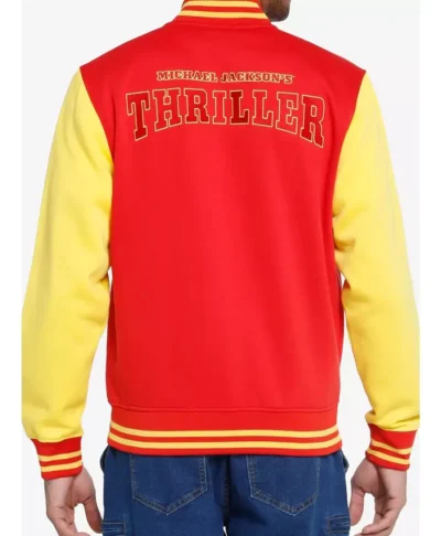 Michael Jackson Thriller Icon Varsity Jacket