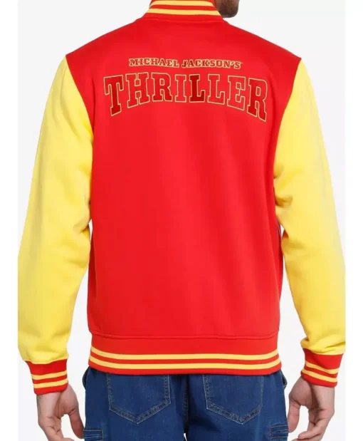 Get Michael Jackson Thriller Icon Varsity Jacket - Nova Jacket