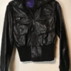 Miley Cyrus Inspired Max Azria Cropped Leather Jacket
