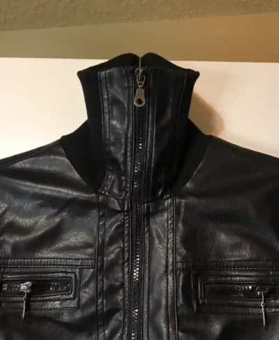 Miley Cyrus Inspired Max Azria Cropped Leather Jacket