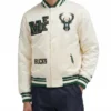 Milwaukee Bucks Ribbed Satin Best Of Jacket