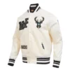 Milwaukee Bucks Ribbed Satin Best Of Jacket