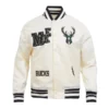 Milwaukee Bucks Ribbed Satin Best Of Jacket