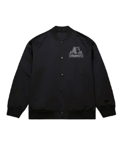 Minnesota Timberwolves Chrome Black Jacket