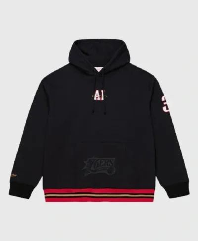 Mitchell & Ness Allen Iverson 76ers Playmaker Hoodie