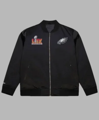 Mitchell & Ness Eagles Super Bowl LIX Championship Jacket