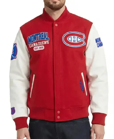 Montreal Canadiens City Arch Varsity Jacket