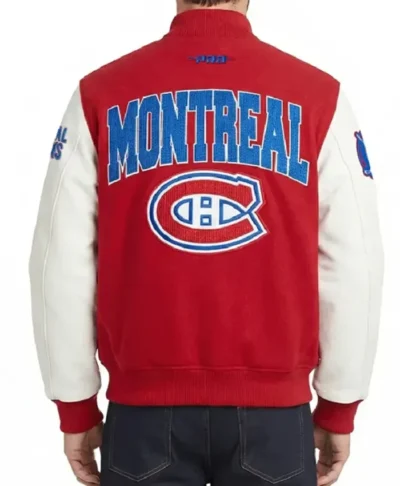 Montreal Canadiens City Arch Varsity Jacket