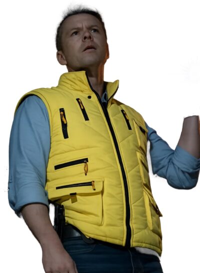 NCIS Sydney Todd Lasance Yellow Vest