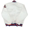 NY Mets 80s Retro White Bomber Jacket