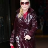 NYC 2026 Meryl Streep Leather Trench Coat