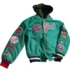 NYC Sports Teams Kelly Green Bomber Jacket