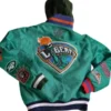 NYC Sports Teams Kelly Green Bomber Jacket