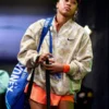 Naomi Osaka Gold Nike Bomber Jacket