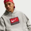Nike Swoosh Grey Hoodie