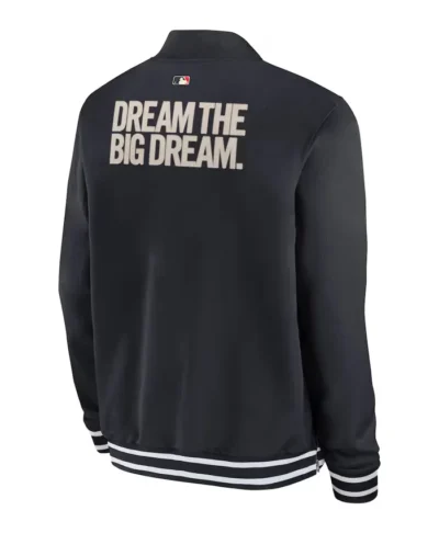 Nike Texas Rangers City Connect Black Bomber Jacket – MLB Edition