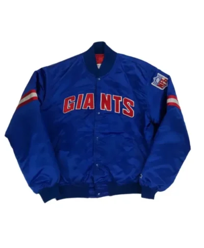 Old School New York Giants Starter Jacket Vintage Fan Gear