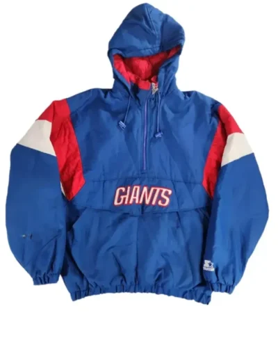 Old School New York Giants Starter Jacket Vintage Fan Gear