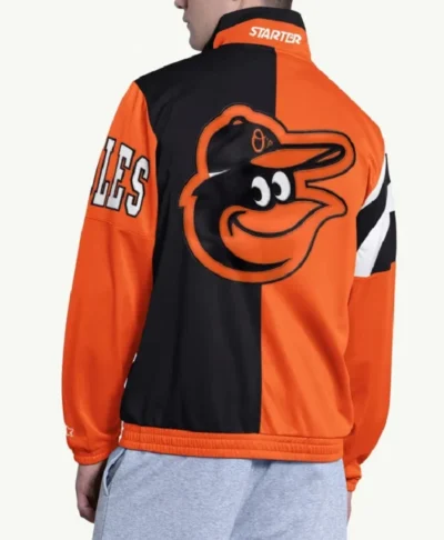 Orioles Heritage Orange Athletic Jacket