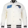 Orlando Magic White Varsity Jacket