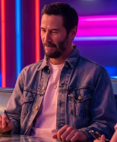 Outcome Keanu Reeves Denim Jacket