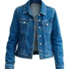 Paige Greene Run Away Blue Denim Jacket
