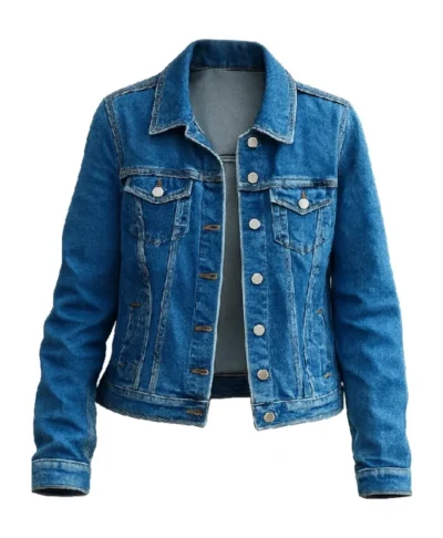 Paige Greene Run Away Blue Denim Jacket