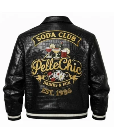 PelleChic Soda Club Premium Leather Jacket