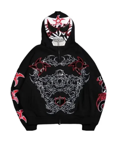 Penta Zero Miedo Streetwear Hooded Jacket