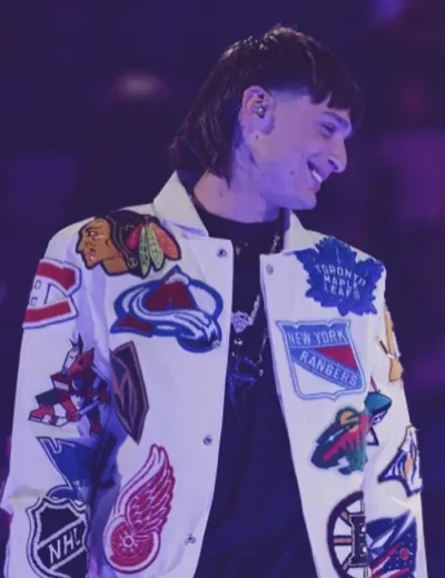 Peso Pluma Ice Hockey Jacket