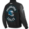 Philadelphia Eagles Black Classic Sport Varsity Jacket