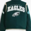 Philadelphia Eagles Fly Eagles Fly Green Varsity Jacket