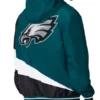 Philadelphia Eagles Retro Color Block Hooded Full Zip Jacket