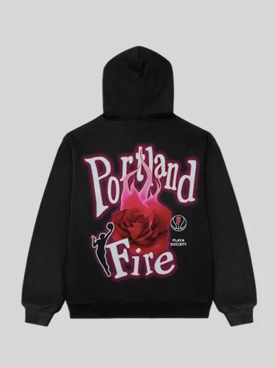 Playa Society WNBA Portland Fire Hoodie For SAle