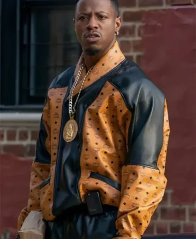 Power Book III Raising Kanan Orange & Black Jacket