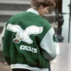 Princess Diana Green Philadelphia Eagles Jacket