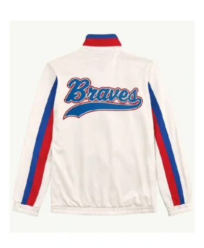 Rebound Track Jacket Atlanta Braves Iconic Fan Gear