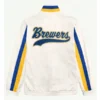 Rebound Track Jacket Milwaukee Brewers Iconic Fan Gear
