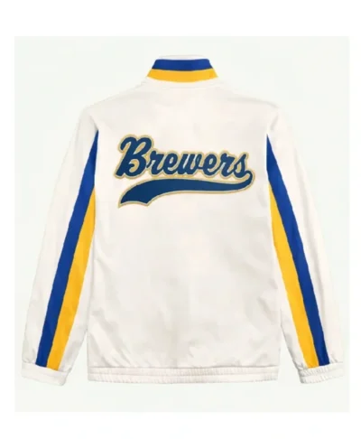 Rebound Track Jacket Milwaukee Brewers Iconic Fan Gear