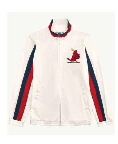 Rebound Track Jacket St Louis Cardinals Iconic Fan Gear