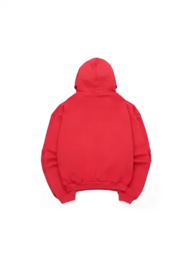 Red Coachella Hoodie Justin Bieber Statement Edition