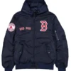 Red Sox Historic L-2B Navy Blue Flight Bomber Jacket