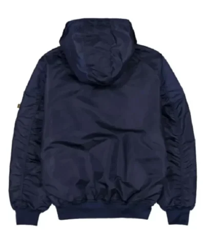 Red Sox Historic L-2B Navy Blue Flight Bomber Jacket