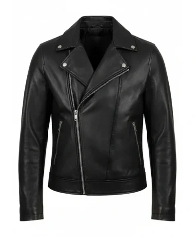 Rhea Ripley WWE Black Leather Jacket
