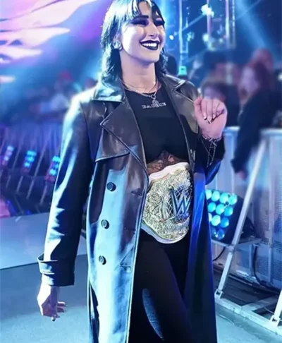 Rhea Ripley WrestleMania Coat