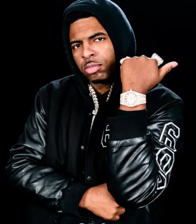 Rolling Stone 6WA Black Varsity Jacket Premium Retro Look