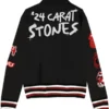 Rolling Stones Hackney Diamonds Tour Varsity Jacket
