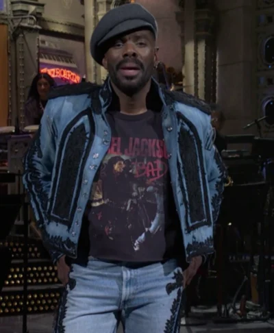 SNL Season 51 Colman Domingo Denim Jacket