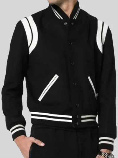 Saint Laurent Teddy Black Jacket